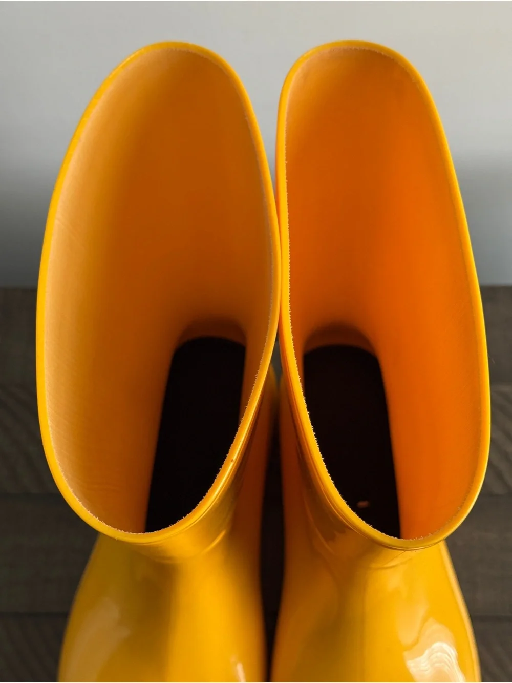 Yellow Rain Rubber Boots Unisex Women’s Size 9.5 | Men Size 8 | EU 41